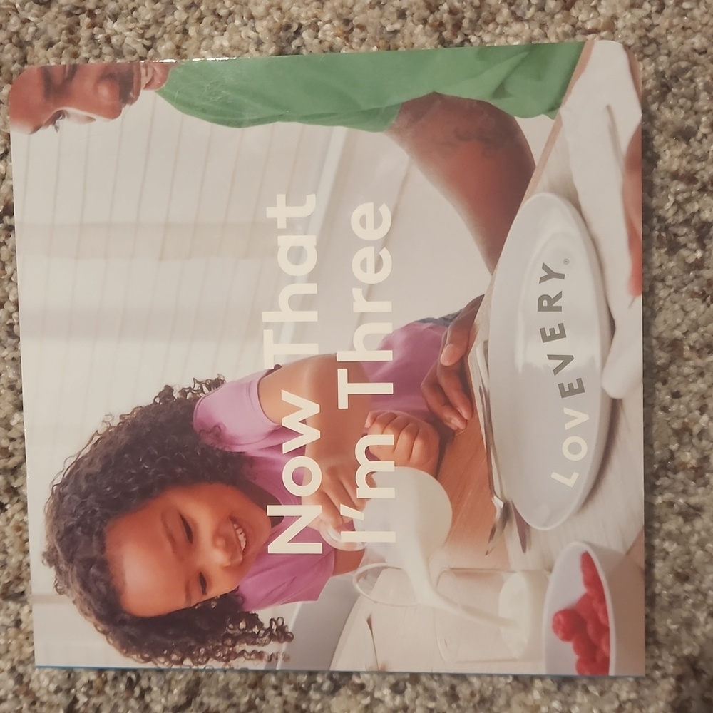 Lovevery 'Now That I'm Three' Kids Book